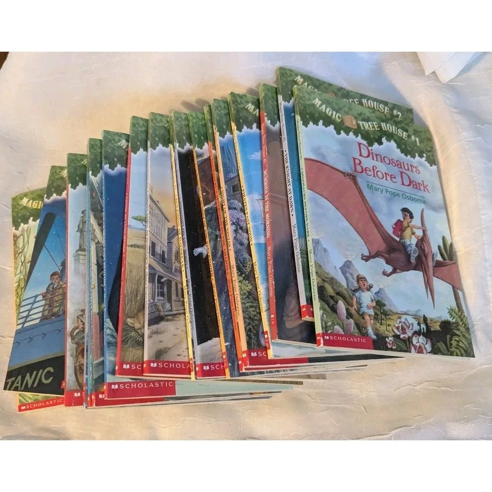 Magic Tree House Books Lot Of 19 Mary Pope Osnorne 1 - 19  Set Chapter Series